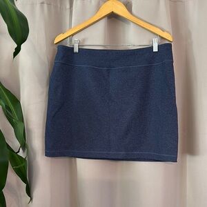 CALIA by Carrie Underwood Blue Pencil Mini Skirt Work